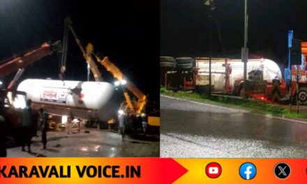 ಗ್ಯಾಸ್ ಟ್ಯಾಂಕರ್ ಪಲ್ಟಿ: ಪೊಲೀಸ್–ಅಗ್ನಿಶಾಮಕರ ಸಮಯಪ್ರಜ್ಞೆಗೆ ಸಲಾಂ