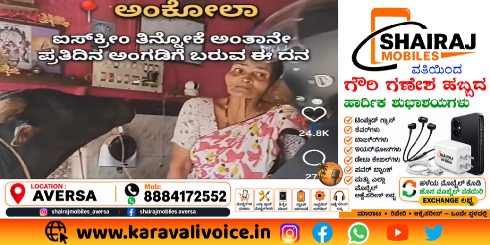 ಅಜ್ಜಿಯ ‘ಪಪ್ಪಿ’ಗಾಗಿ ಪ್ರತಿದಿನ ಬರುವ ಹಸು!