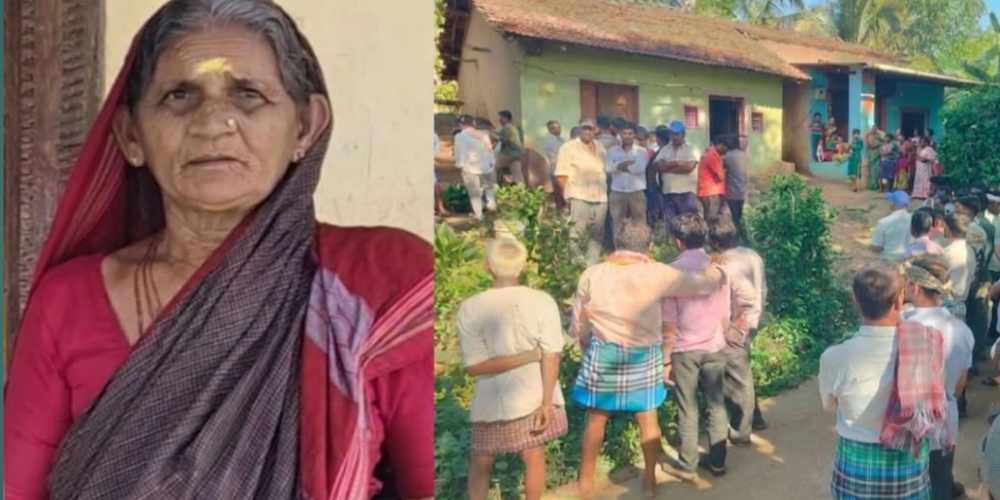 ವೃದ್ಧೆಯ ಕೊಲೆ, 30 ಗ್ರಾಂ ಚಿನ್ನ–₹1.70 ಲಕ್ಷ ಲೂಟಿ!